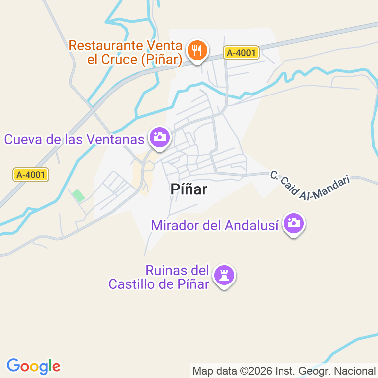 Código postal de Urbat Pinar (el), Els Campets en Pinar