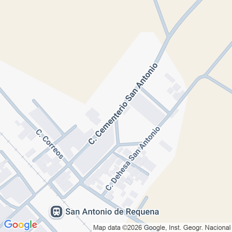 Código postal de Calle Cementerio (san Antonio) en San Antonio
