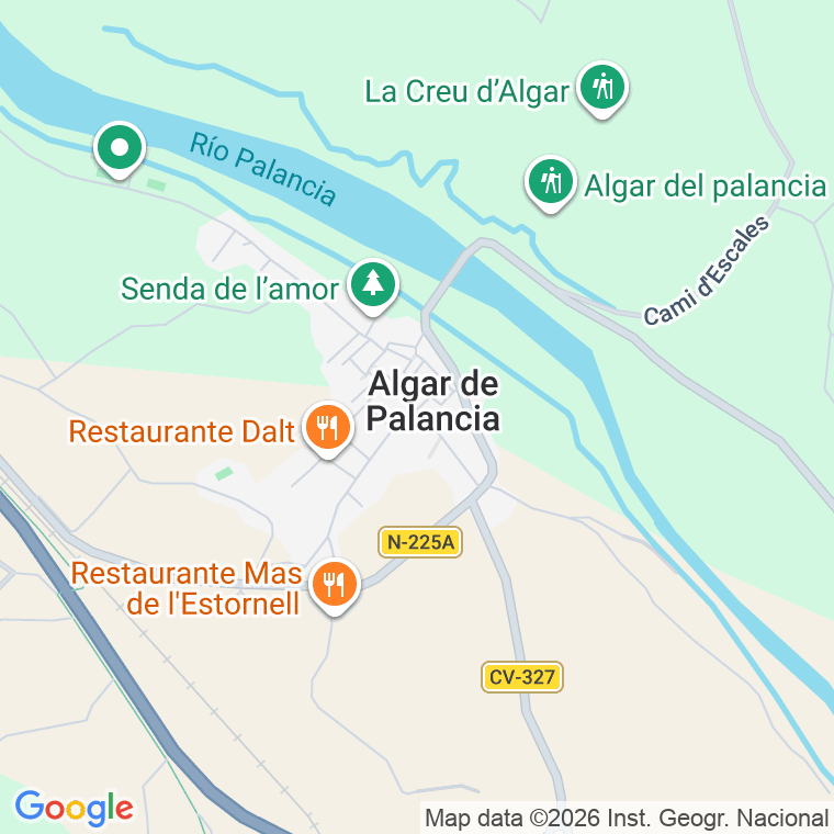Código postal de Carre Arrabal en Algar de Palància