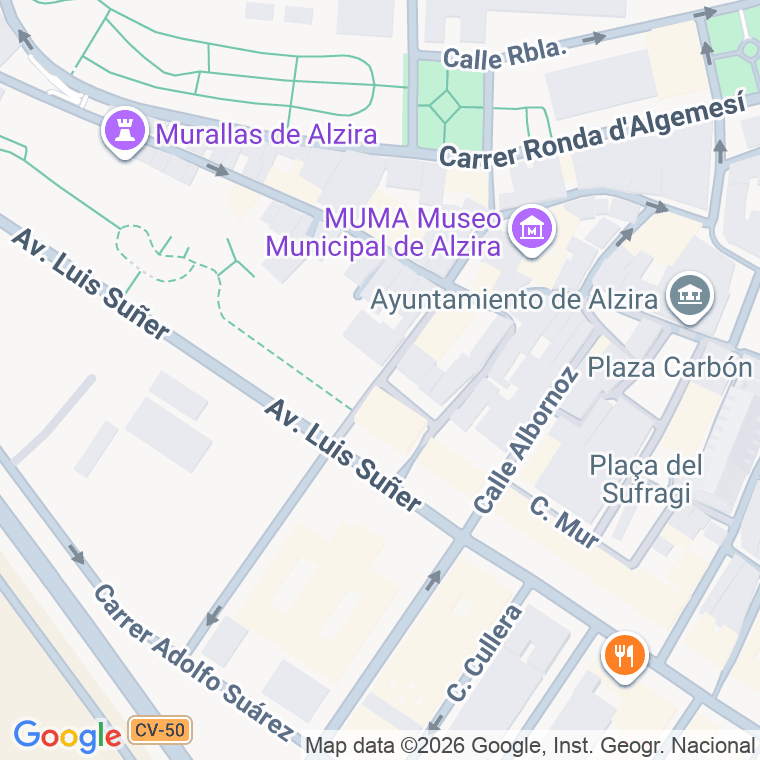 Código postal de Calle Saludador en Alzira