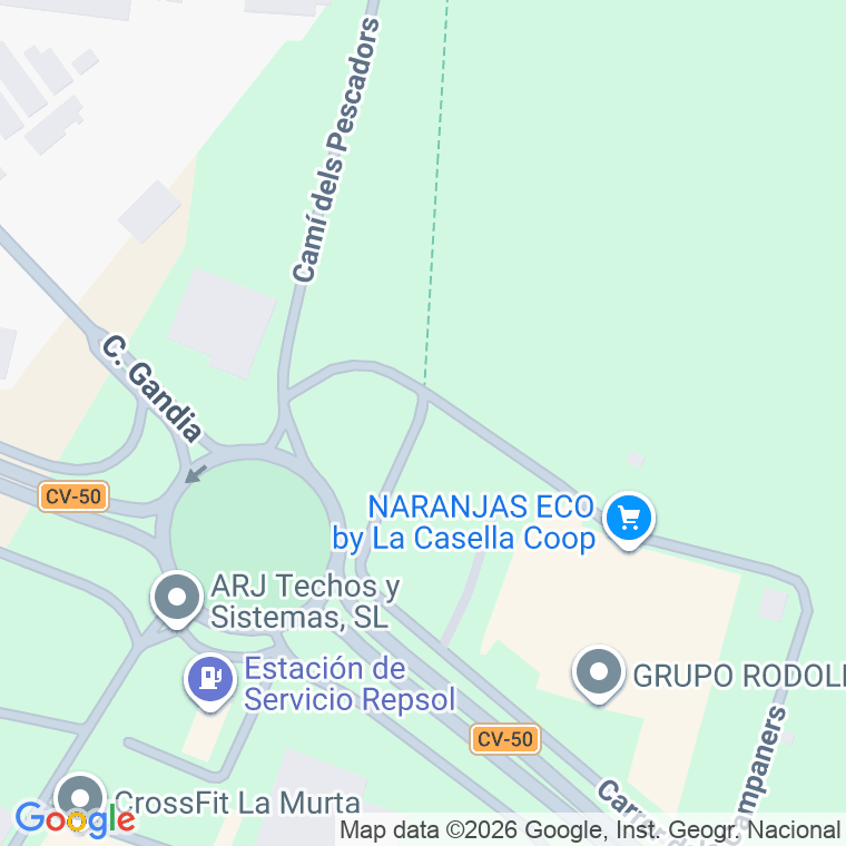 Código postal de Calle la Vall de la Casella en Respirall (el)