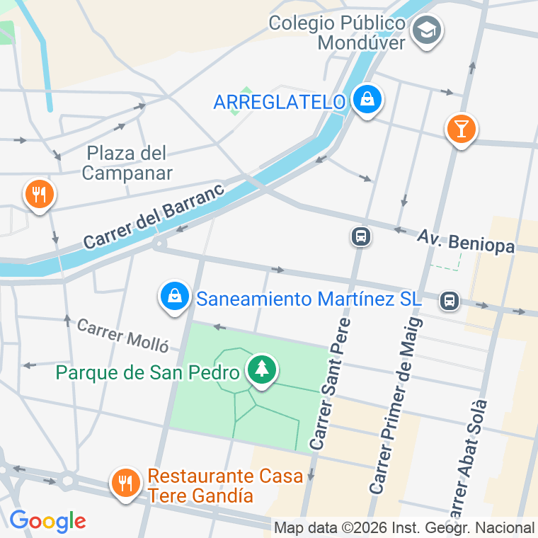 Código postal de Carre Escultor Damia Forment en Gandia