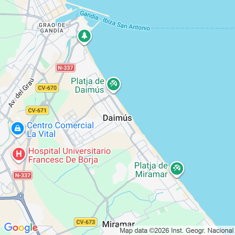 Código postal de Daimus, de en Valencia