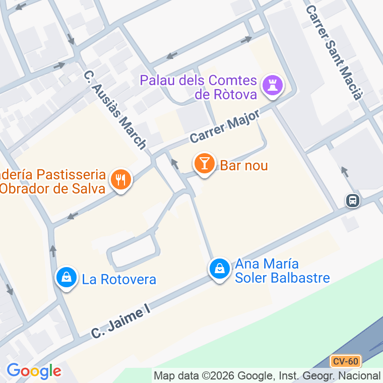 Código postal de Calle Juan Xxiii en Rotova