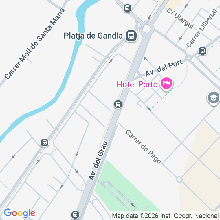 Código postal de Trviso (grao) en Gandía