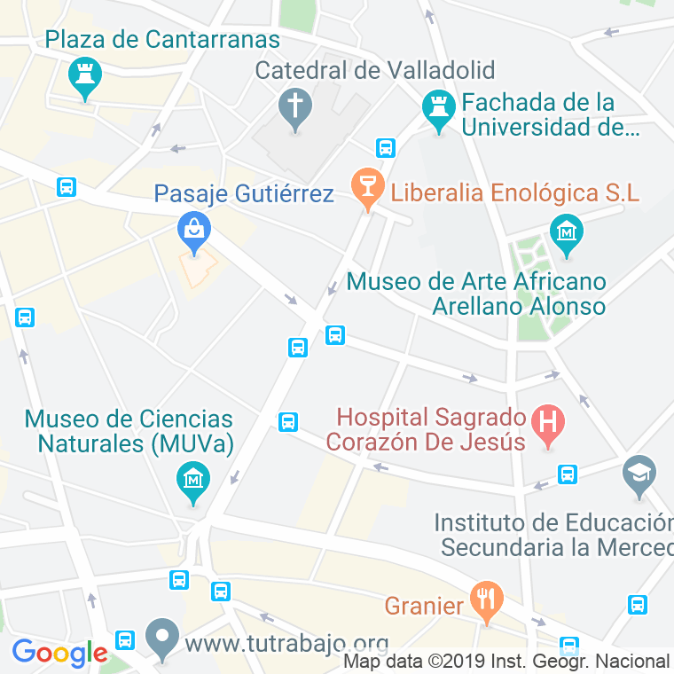 Código Postal calle Fray Luis De Leon en Valladolid