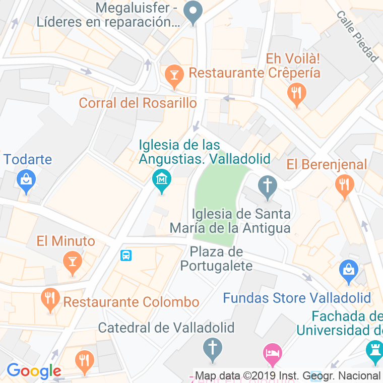 Código Postal calle Magaña en Valladolid