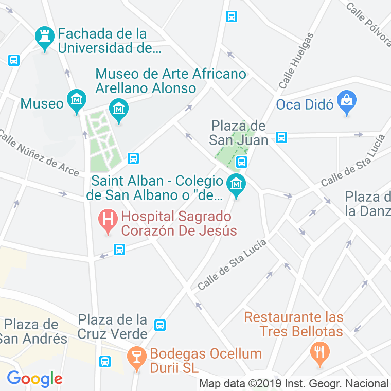 Código Postal calle Maldonado en Valladolid