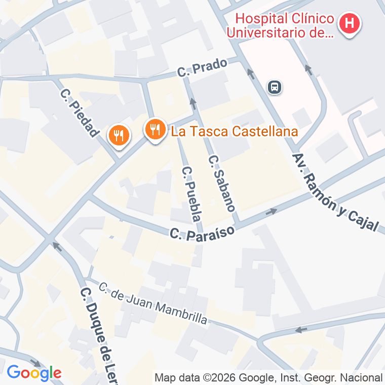 Código postal de Puebla en Valladolid