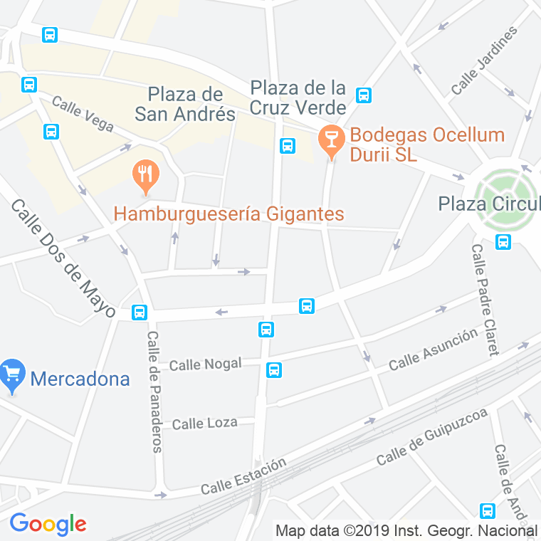 Código Postal calle Labradores en Valladolid