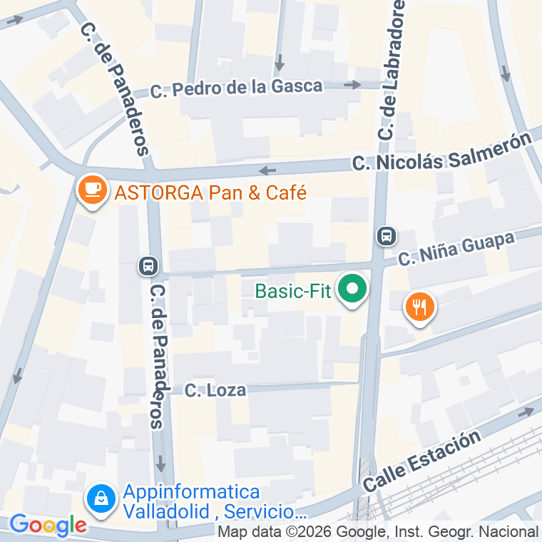 Código postal de Nogal en Valladolid