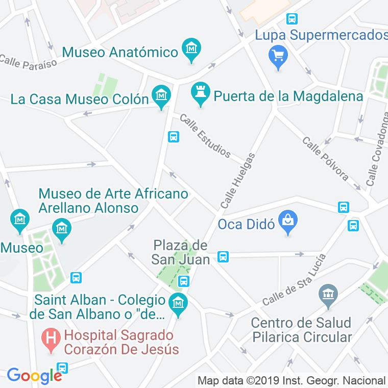 Código Postal calle Comunidades en Valladolid