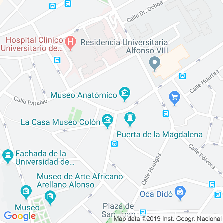 Código Postal calle Ramon Y Cajal, avenida en Valladolid
