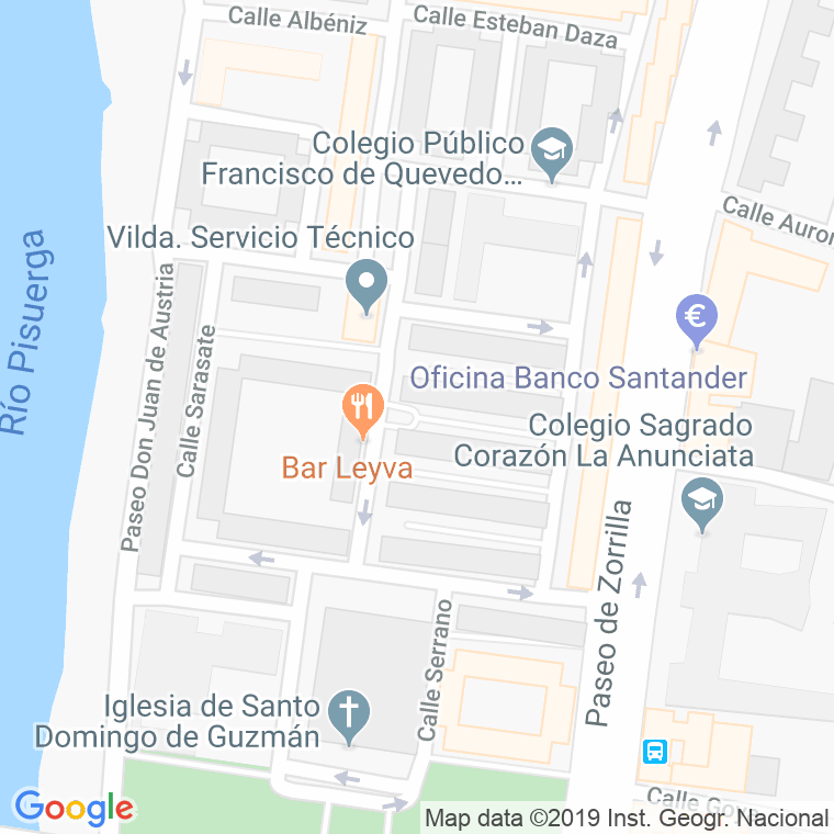 ▷ Código Postal calle Valladolid - Codigopostalde.es