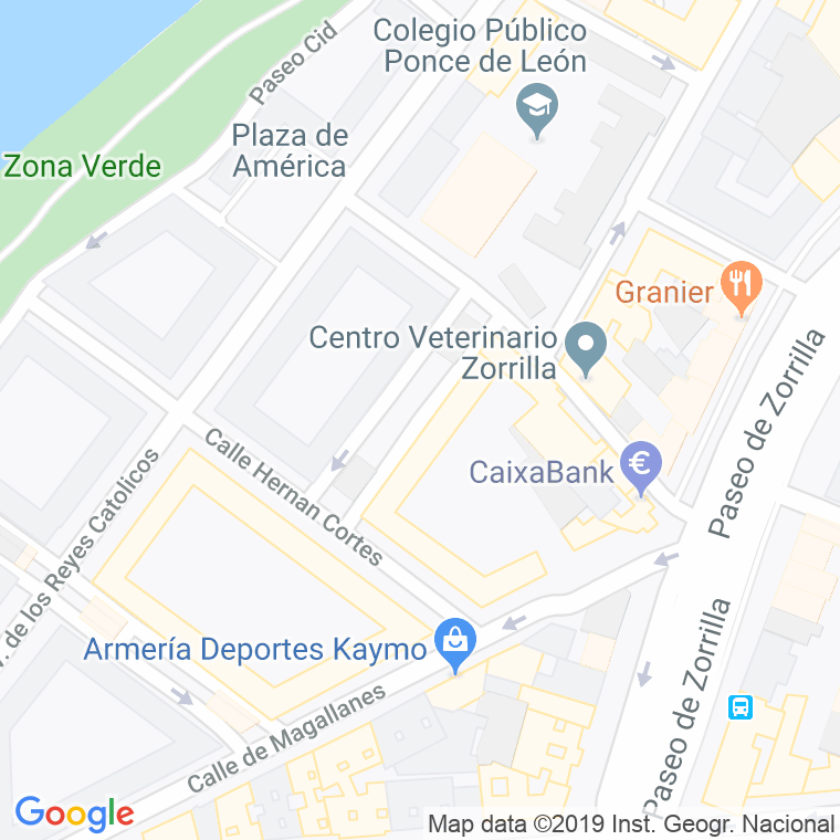 Código Postal calle Vasco Nuñez De Balboa en Valladolid