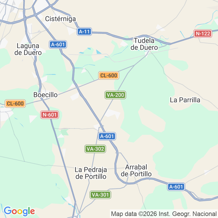 Código postal de Irun, Avenida en Valladolid