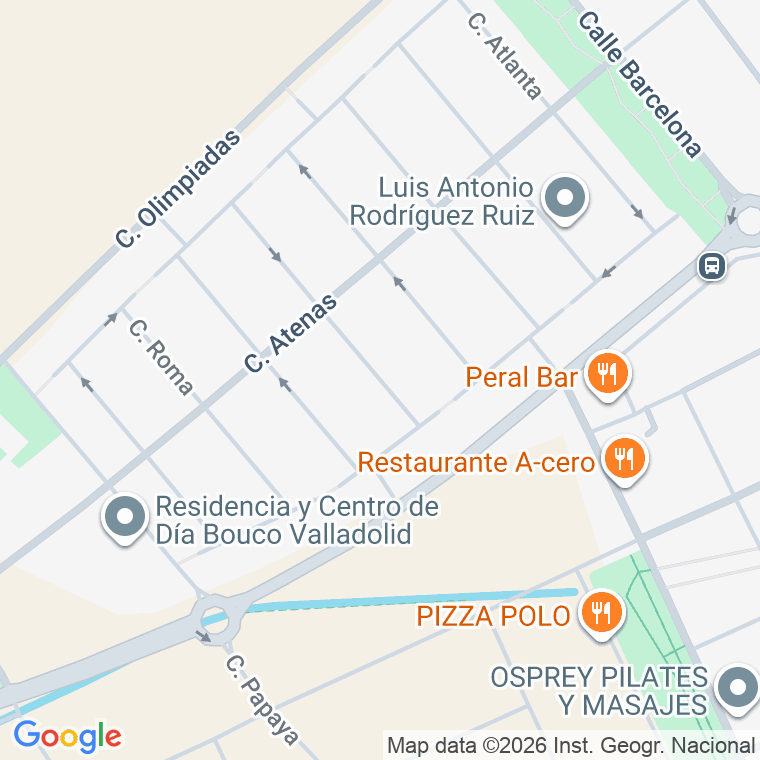 Código postal de Amsterdam en Valladolid