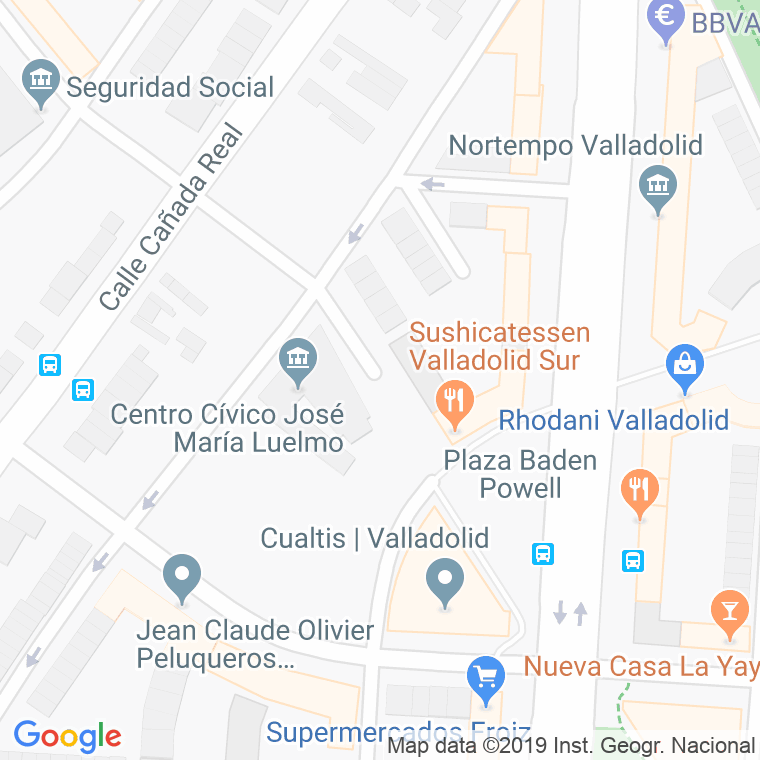 Código Postal calle Armuña en Valladolid