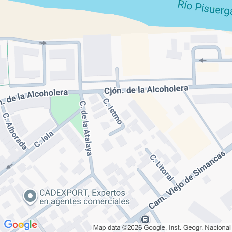 Código postal de Istmo en Valladolid