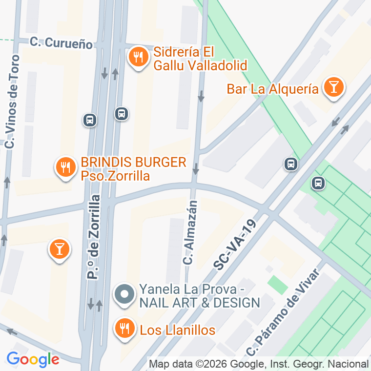 Código postal de Vinos de Cigales en Valladolid