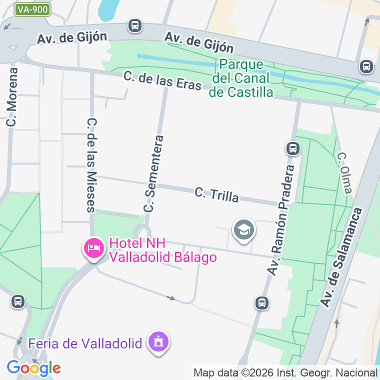 Código postal de Trilla en Valladolid