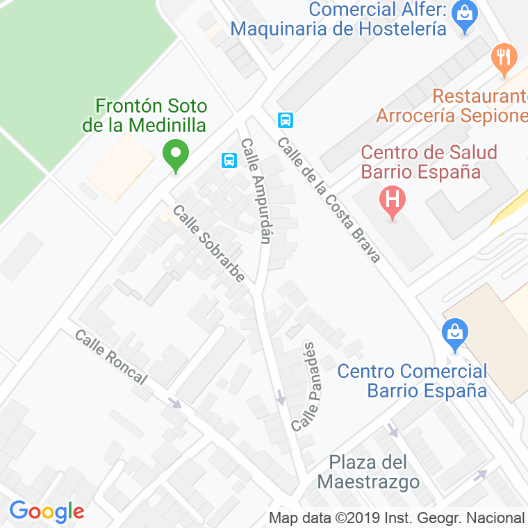 Código Postal calle Ampurdan en Valladolid