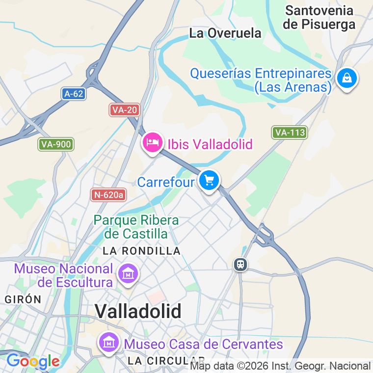 Código postal de Cerrada en Valladolid