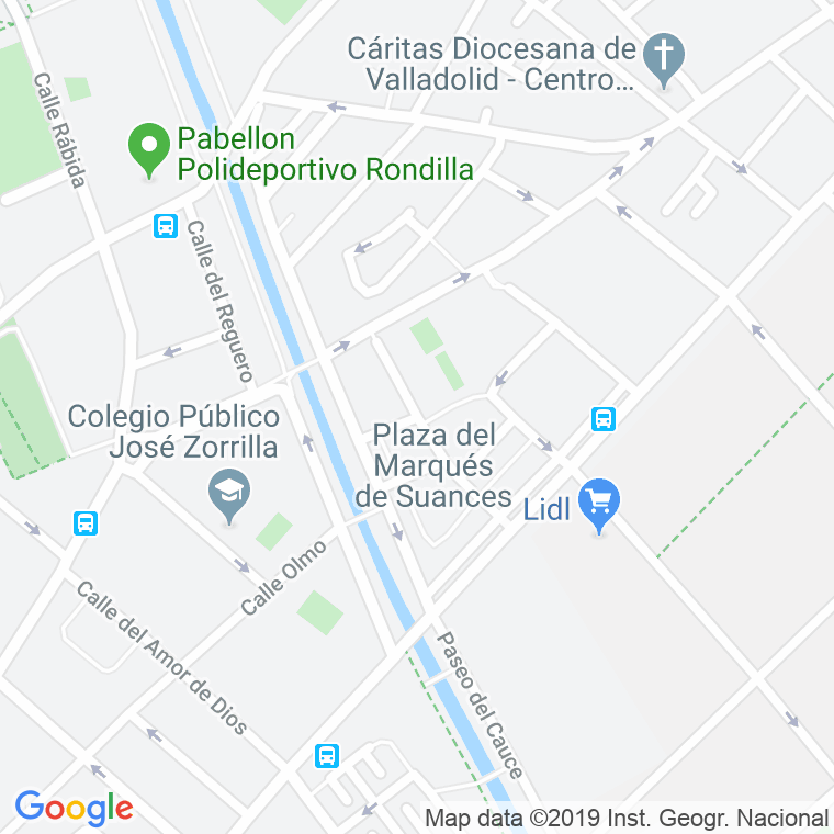 Código Postal calle Conde De Arteche en Valladolid
