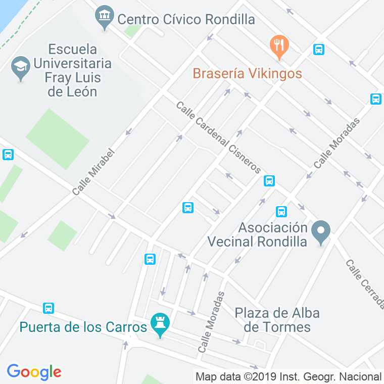 Código Postal calle Gongora en Valladolid