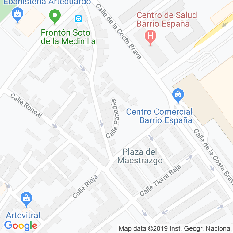 Código Postal calle Panades en Valladolid