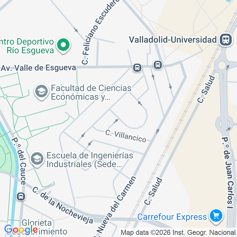 Código postal de Anunciacion en Valladolid