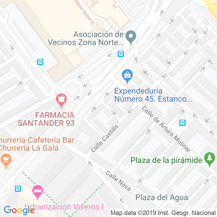 Código Postal calle Astorga en Valladolid