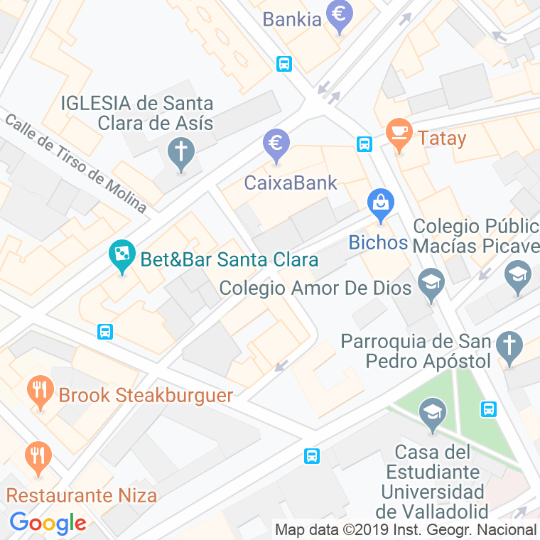 Código Postal calle Democracia en Valladolid