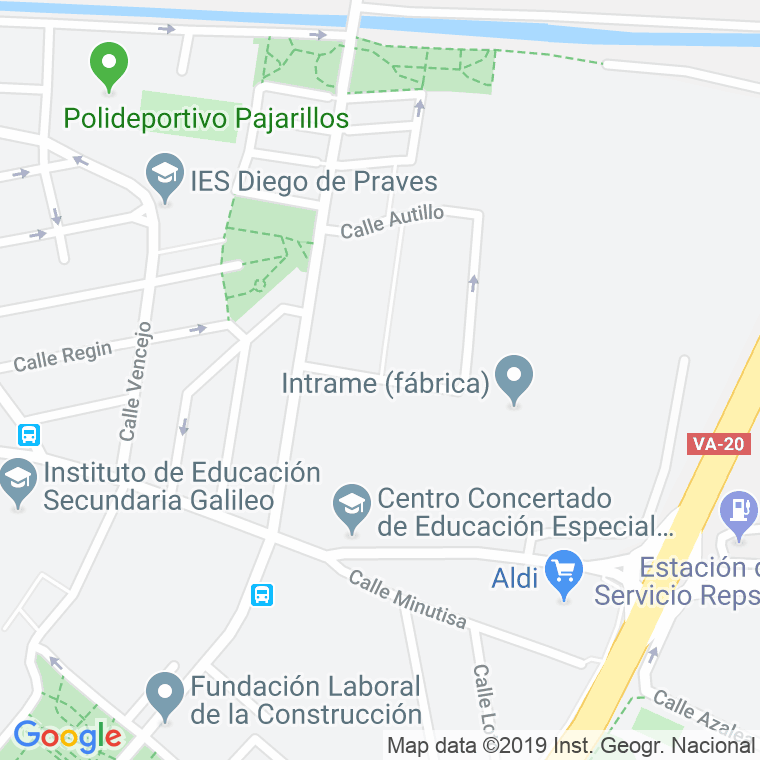Código Postal calle Alcotan en Valladolid
