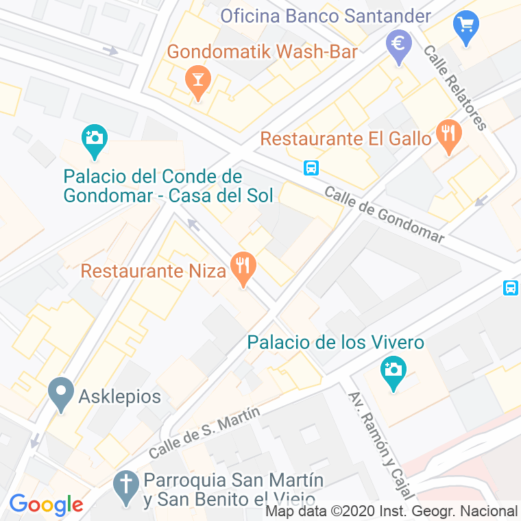 Código Postal calle Cala en Valladolid
