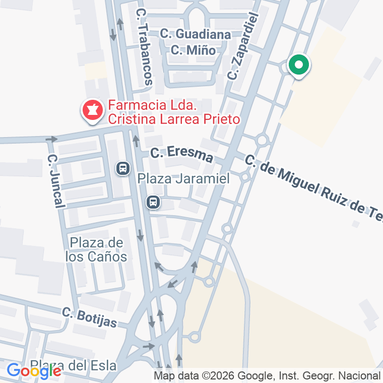 Código postal de Plaza Jaramiel en Valladolid