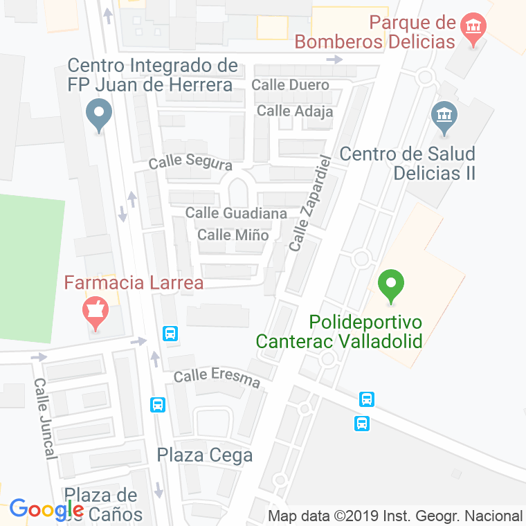 Código Postal calle Duraton en Valladolid