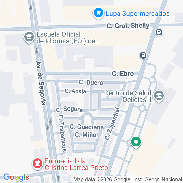 Código postal de Guadalquivir en Valladolid