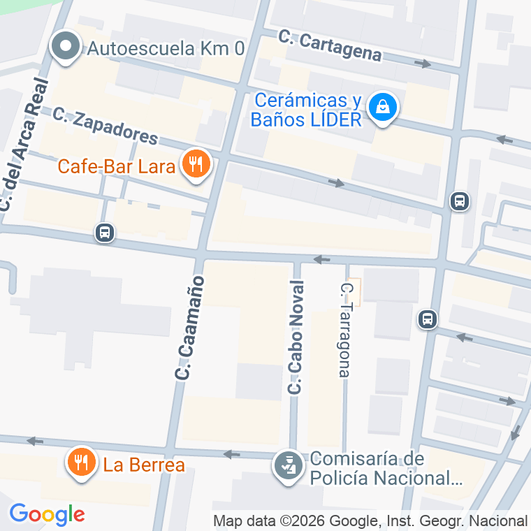 Código postal de Sargento Provisional en Valladolid