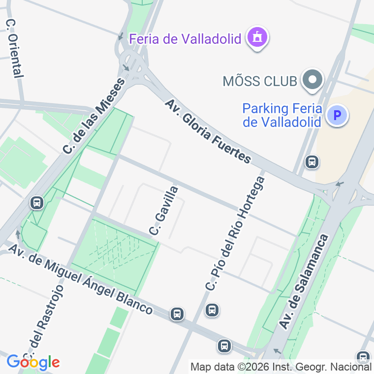 Código postal de Rigoberto Cortejoso en Valladolid