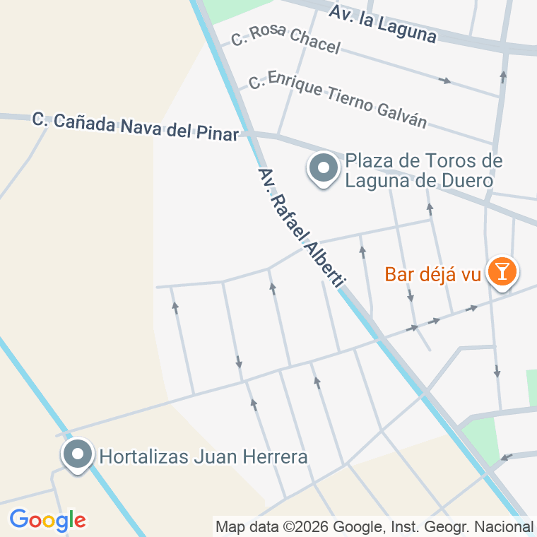 Código postal de Calle Antonio Alamo Salazar en Laguna de Duero