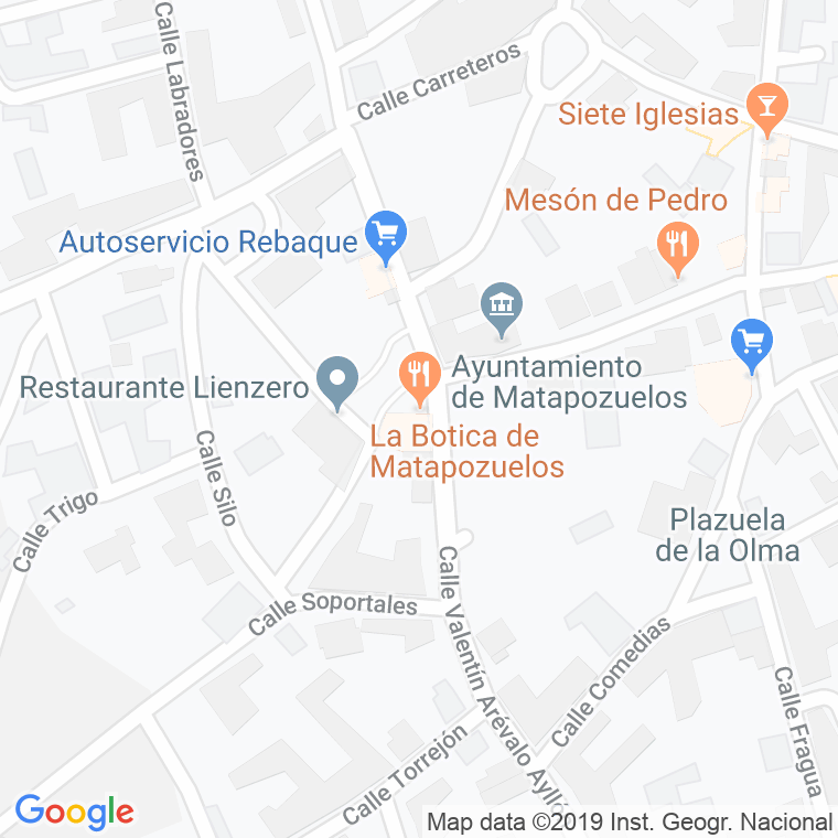 Código Postal de Matapozuelos en Valladolid