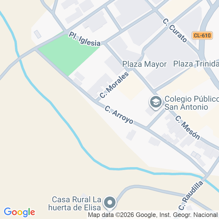 Código postal de Calle Arroyo en Villanueva de Duero