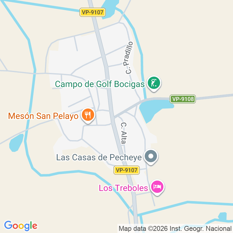 Código postal de Bocigas en Valladolid