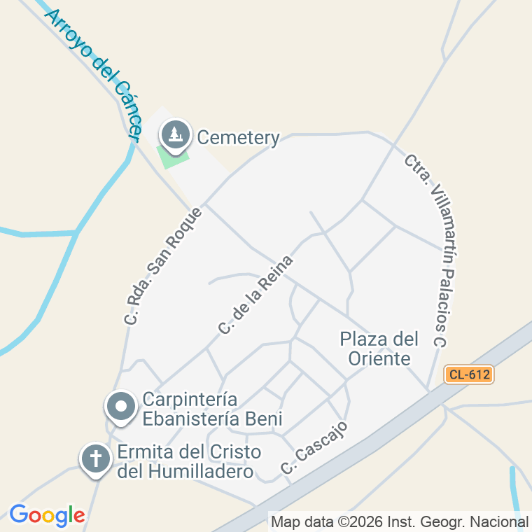 Código postal de Calle Corro de la Iglesia en Palacios de Campos