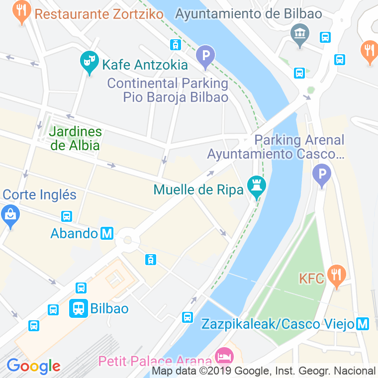 Código Postal calle Buenos Aires en Bilbao
