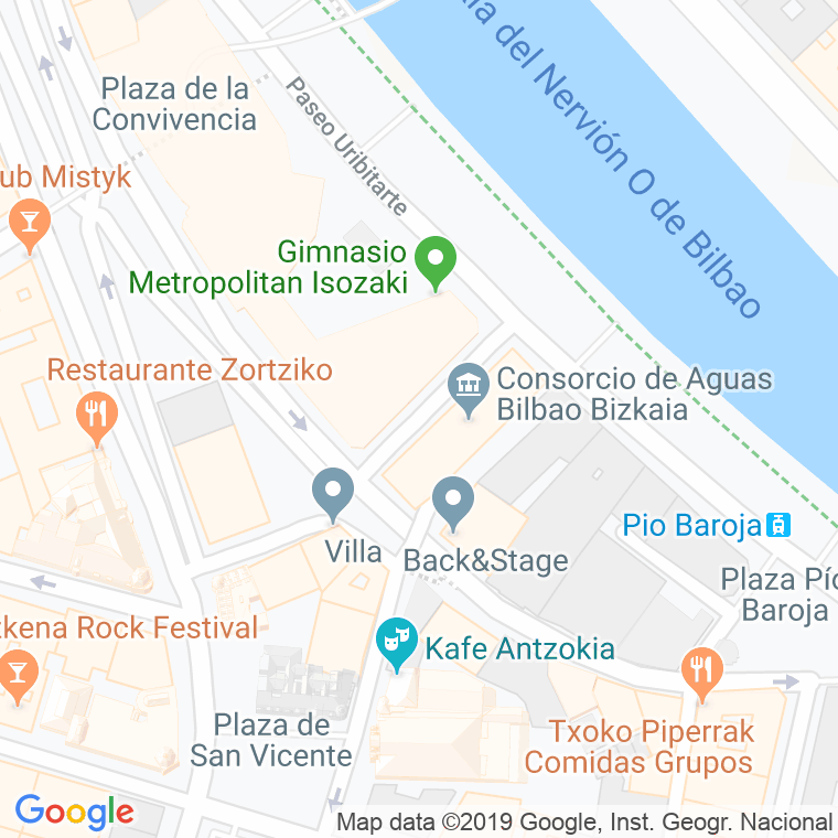 Código Postal calle Isleta en Bilbao