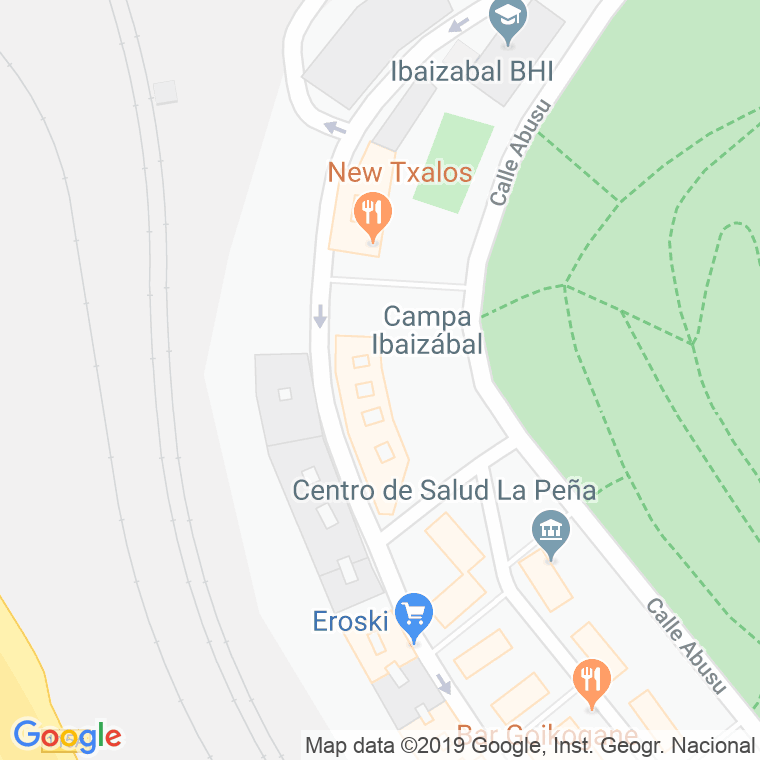 Código Postal calle Campa Artapeta en Bilbao