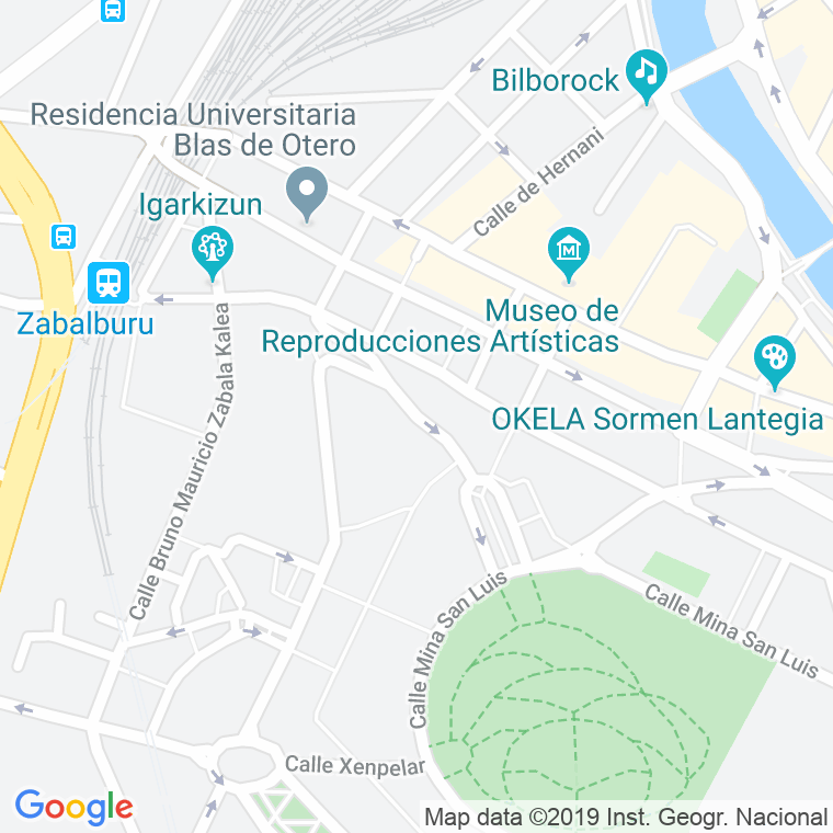Código Postal calle Concepcion en Bilbao