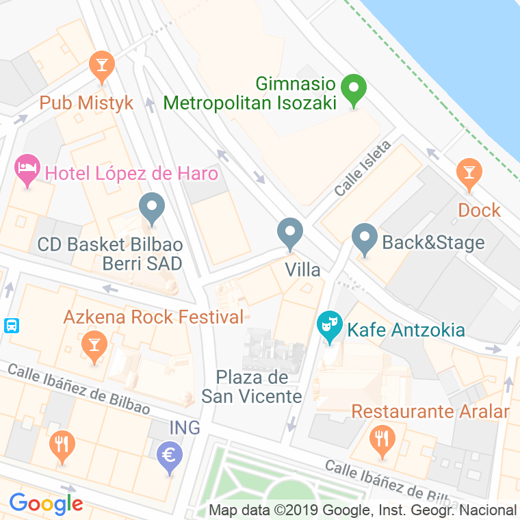 Código Postal calle Arbolantxa, bide (Impares Del 1 Al Final)  (Pares Del 2 Al Final) en Bilbao